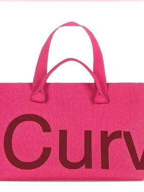 Curves by sean brown Hot Pink Graphic Tote Bag - Women Bags
